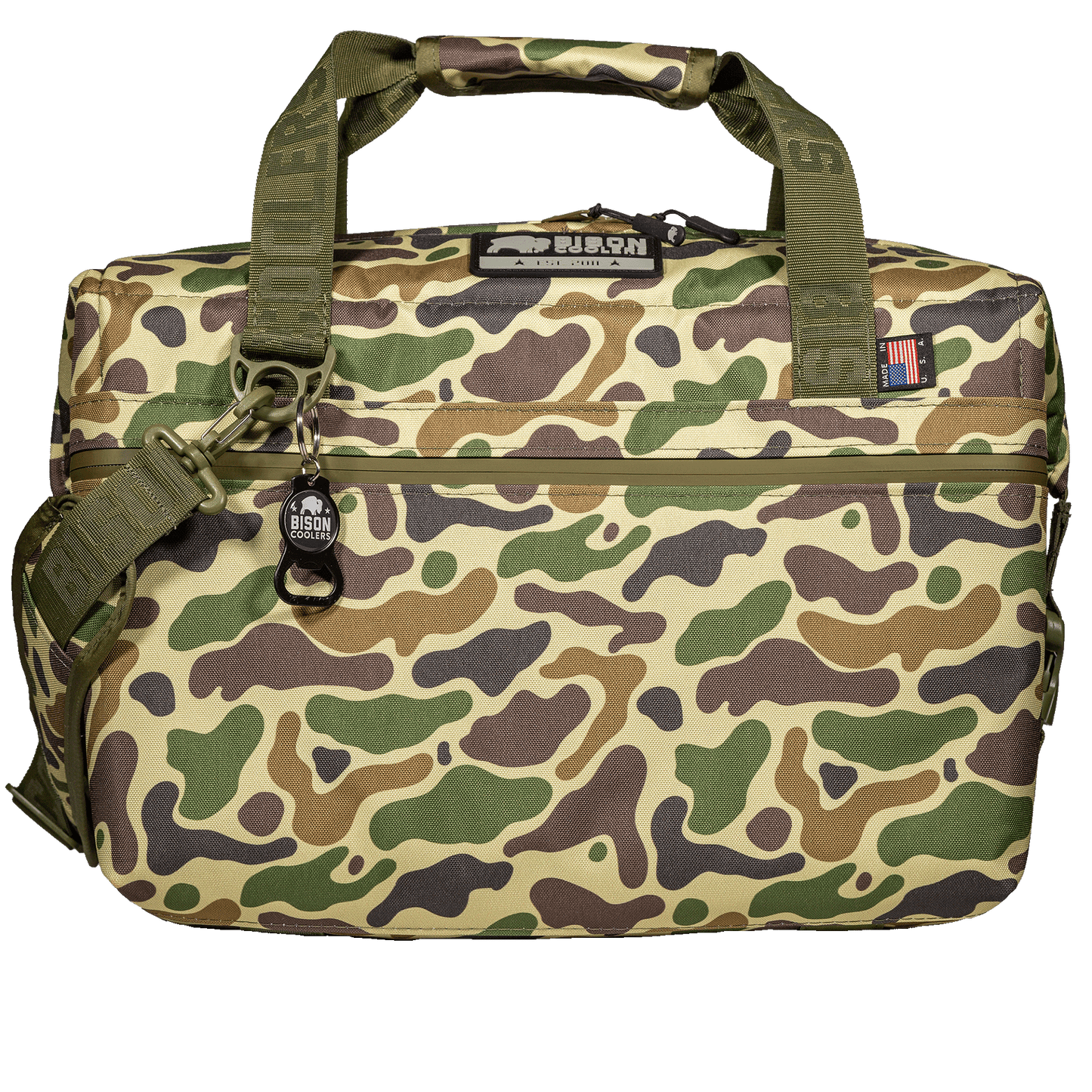 Bison 24 Can - Duck Camo SoftPak Cooler