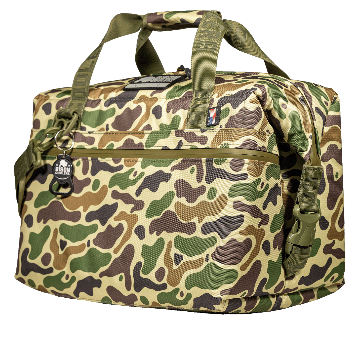 Bison 24 Can - Duck Camo SoftPak Cooler