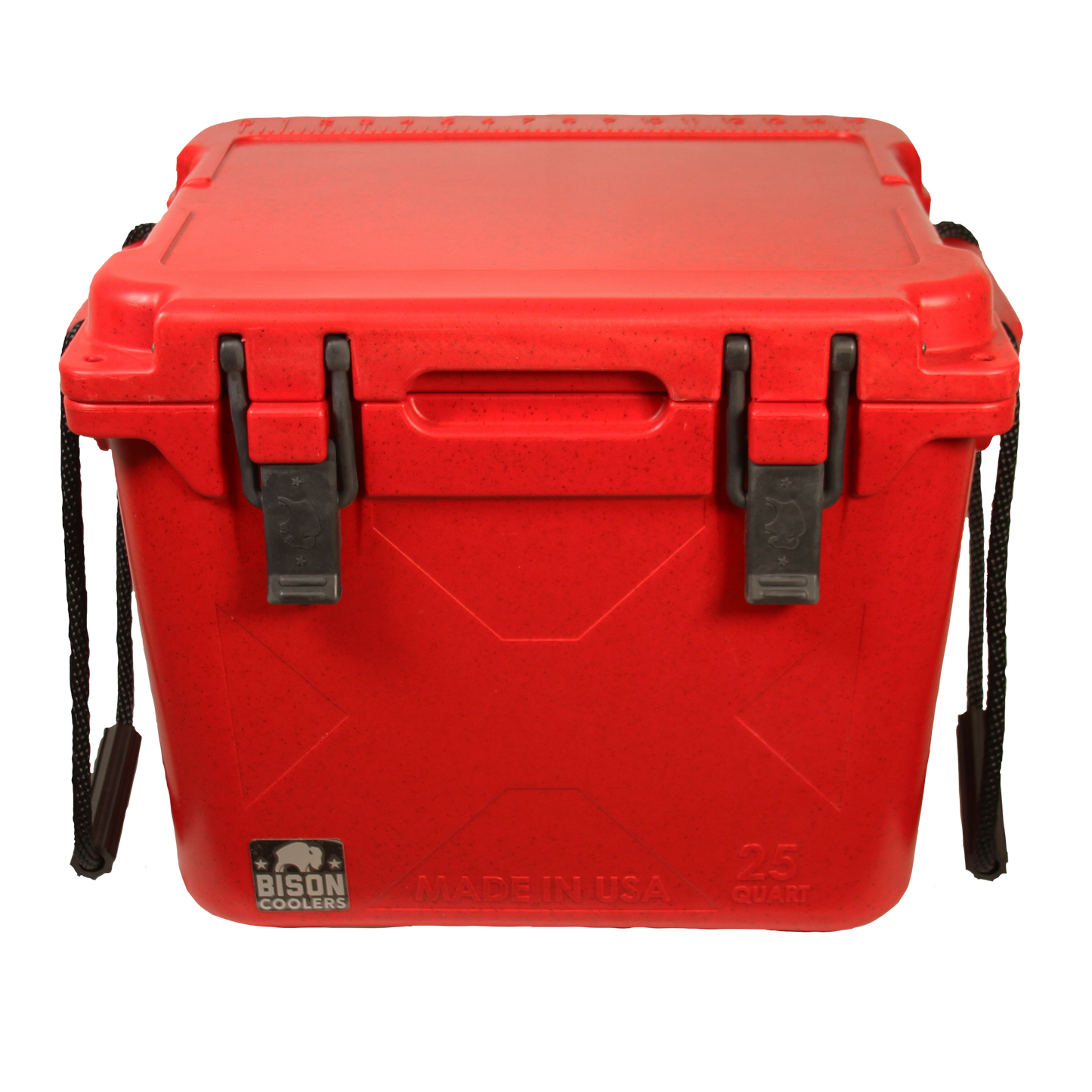 Red 25 QT Bison Cooler