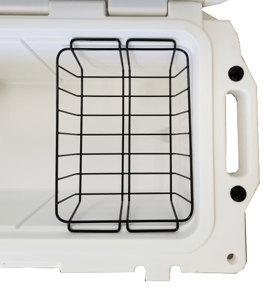 Bison's Wire Dry Goods Tray, made from a durable metal dipped in a blast coating for added durability.