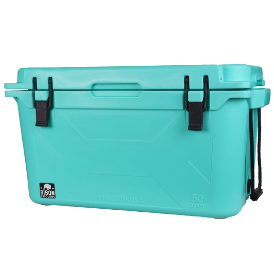 Seafoam 50 QT Bison Cooler