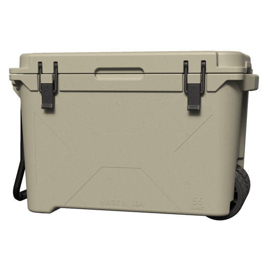 Sand 55 QT Wheeled Bison Cooler