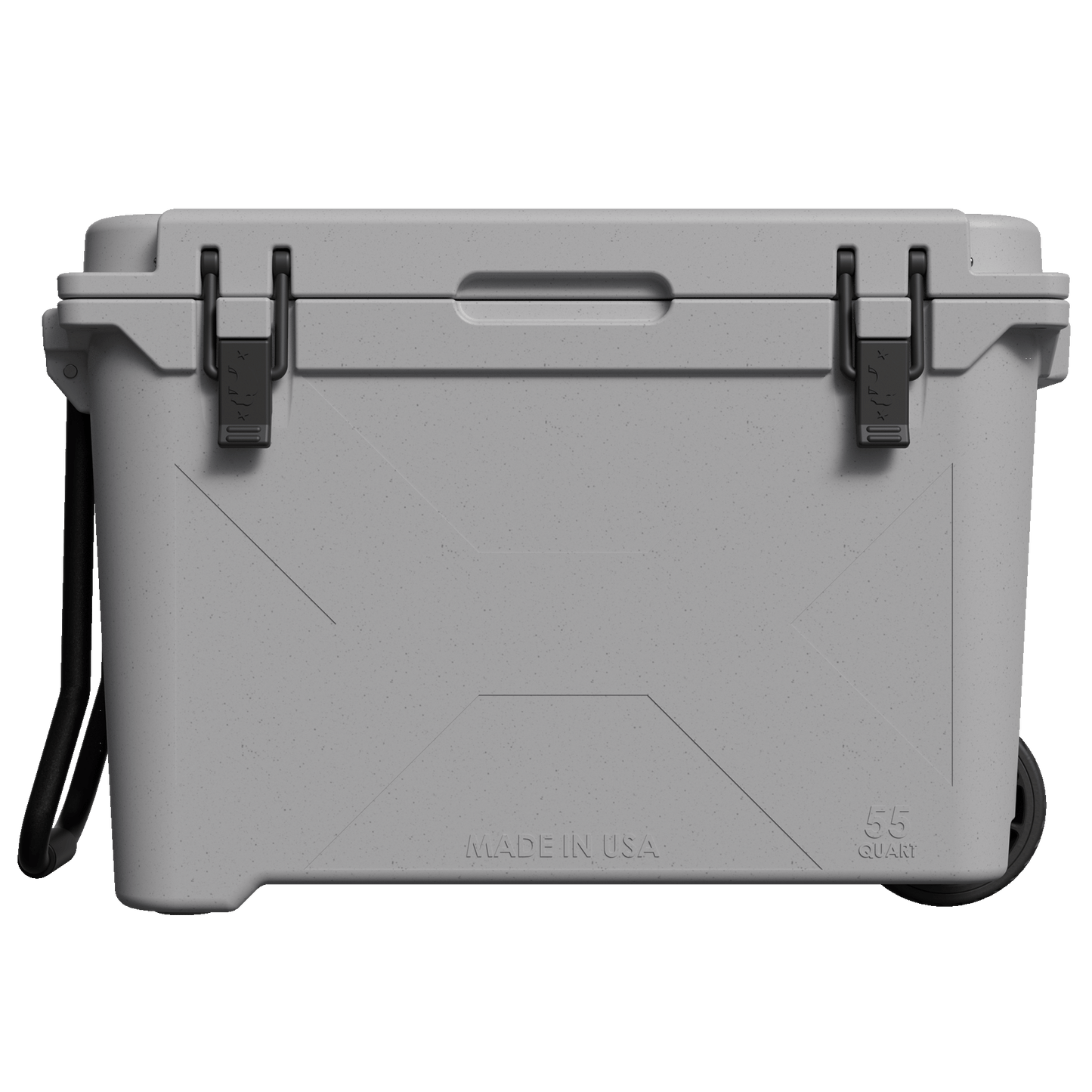 Grey 55 QT Wheeled Bison Cooler