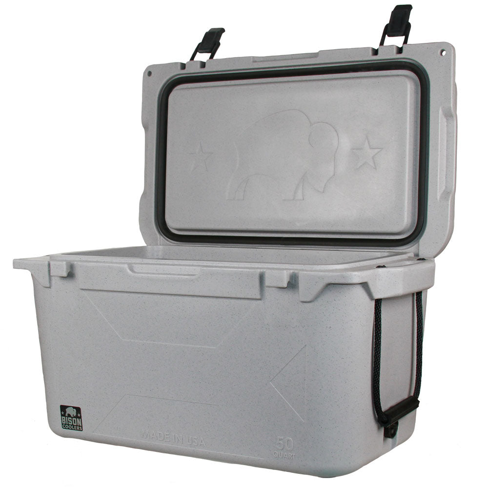 Grey 50 QT Bison Cooler