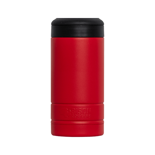 Red Slim Can Cooler