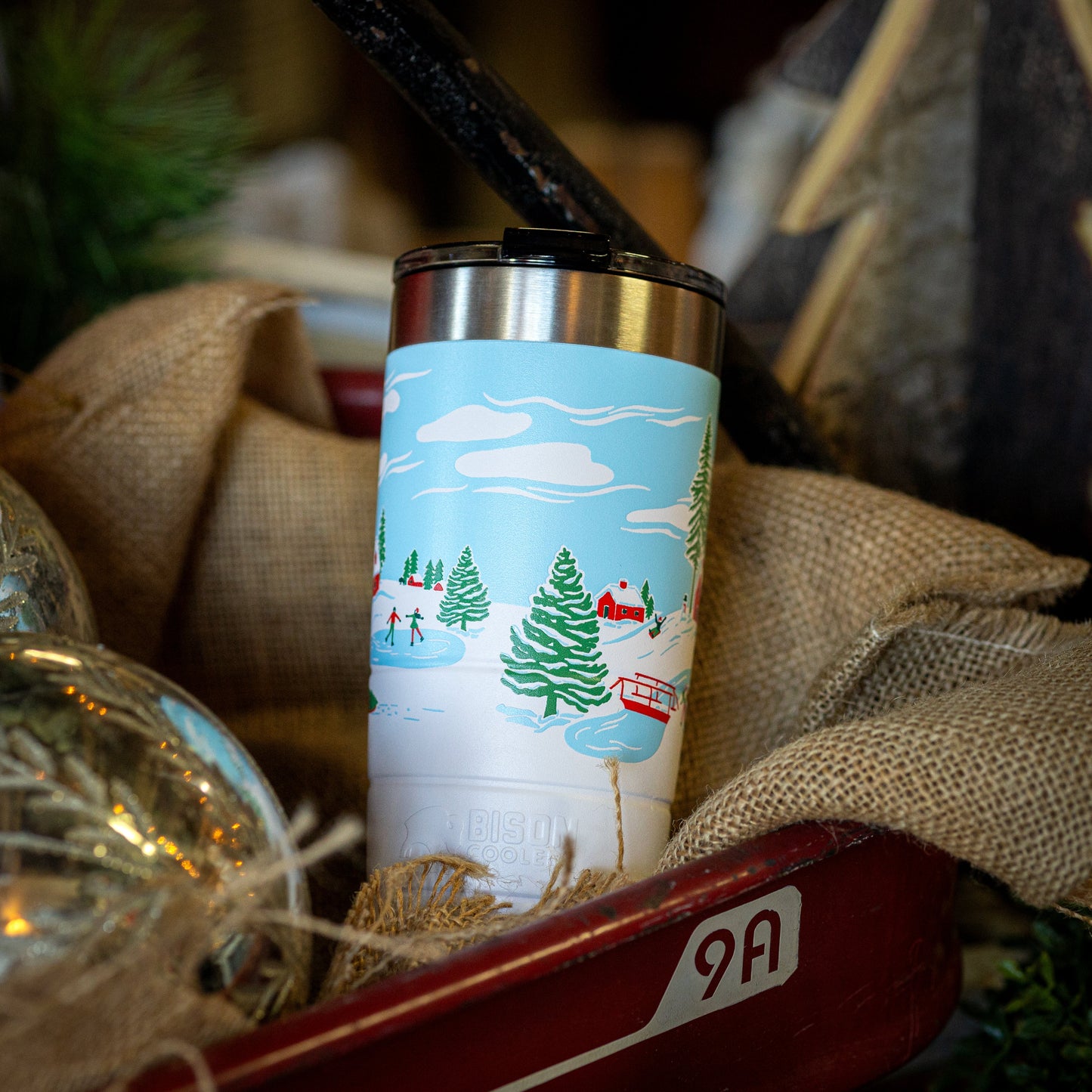 Christmas Card 22oz Tumbler